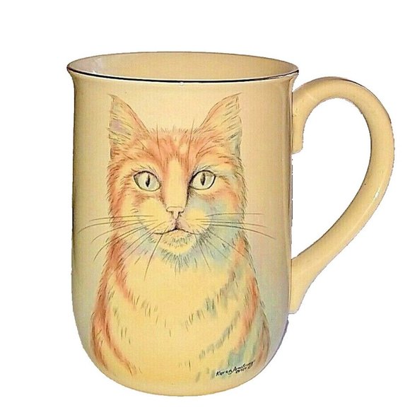 Creative Collection Cat Mug Otagiri Japan Vintage - Picture 1 of 6